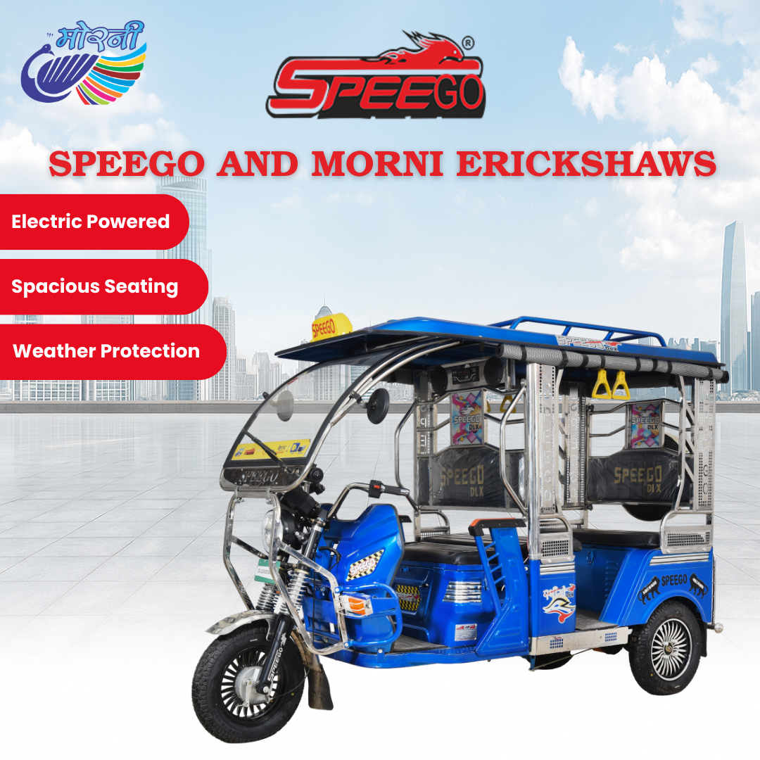 Speego  E Rickshaws Manufacturer in India
